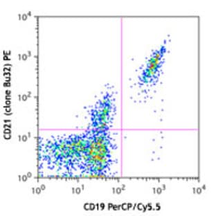 PE anti-human CD21 avatar